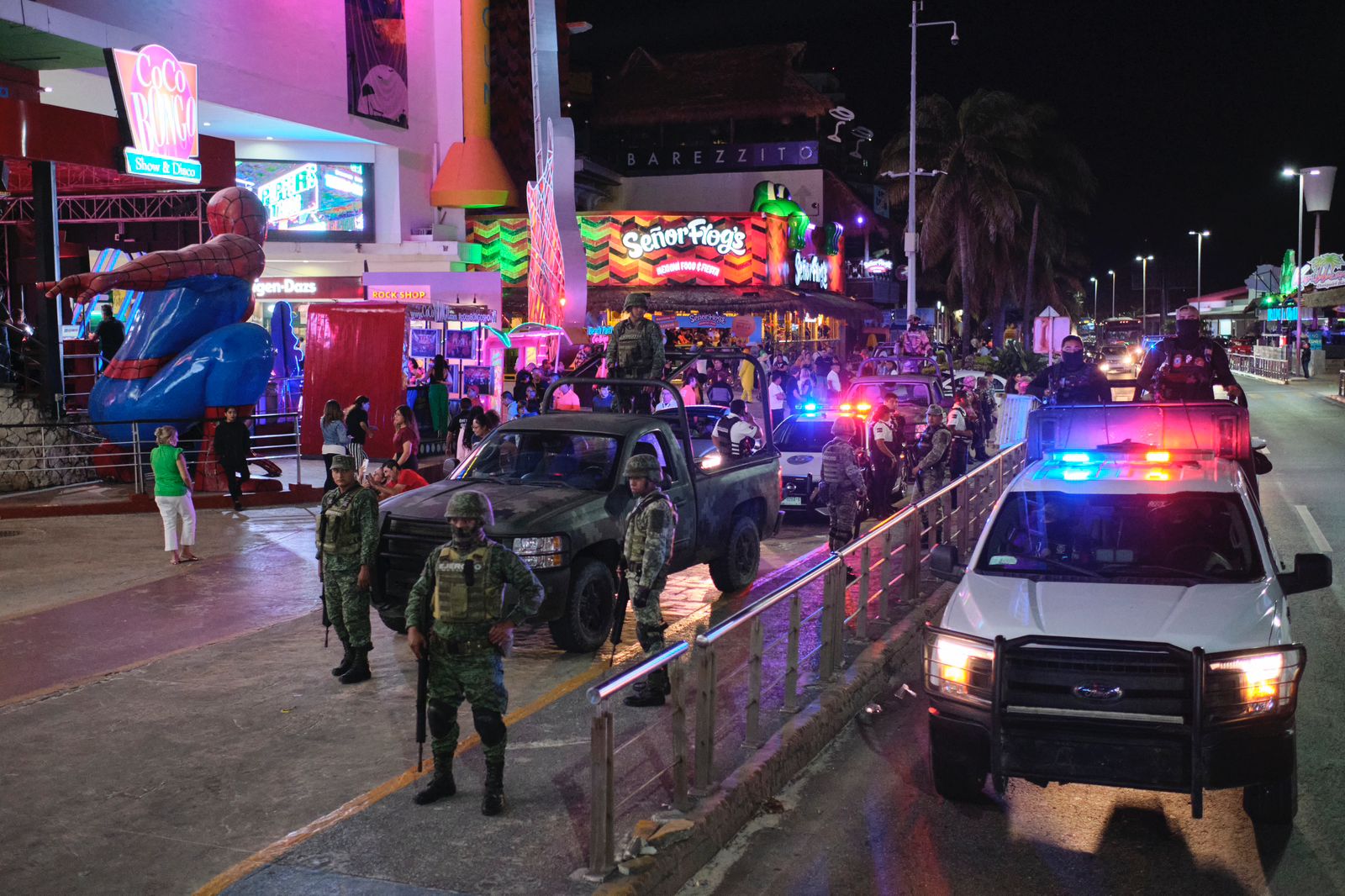 Fortalece Quintana Roo operativos de seguridad por temporada de Spring Break