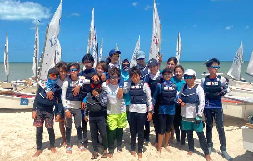 Mía Acuña, Sebastian Lawrence, Vincent Terrones y Santiago Valdés Arrieta clasifican al Campeonato Norteamericano Optimist