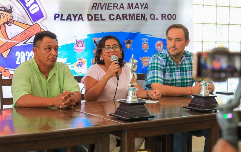 Todo listo para el 2do Torneo Nacional de Softbol Femenil "Veteranas Riviera Maya 2023"