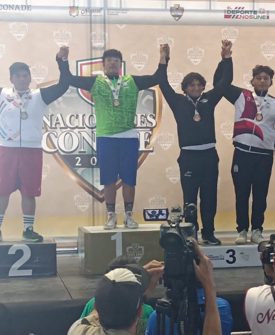 Joaquín García López hace historia al ganar medalla de bronce en los Juegos Nacionales CONADE 2023