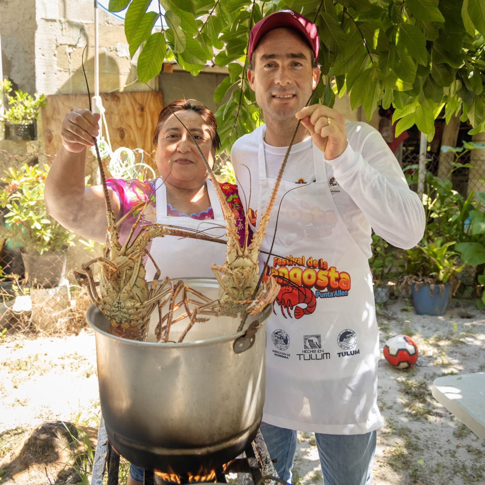 Exitoso Festival de la Langosta en Punta Allen