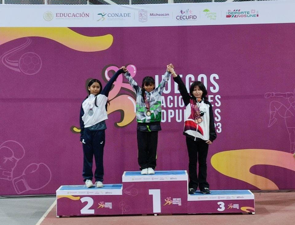 Cosecha Quintana Roo sus primeras tres medallas en los Juegos Nacionales Populares 2023