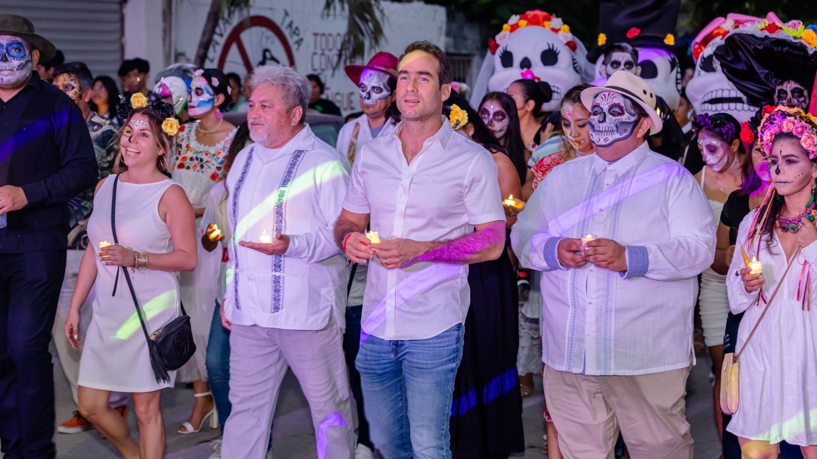 Exitoso "Paseo de las Ánimas 2023" en Tulum: Comienza el Hanal Pixan en un ambiente de alegría y tradición