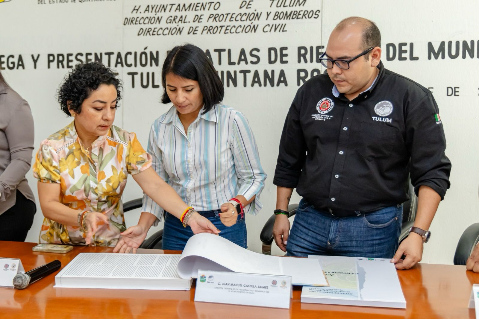 Formalizan presentación del Atlas de Riesgo 2023 en Tulum