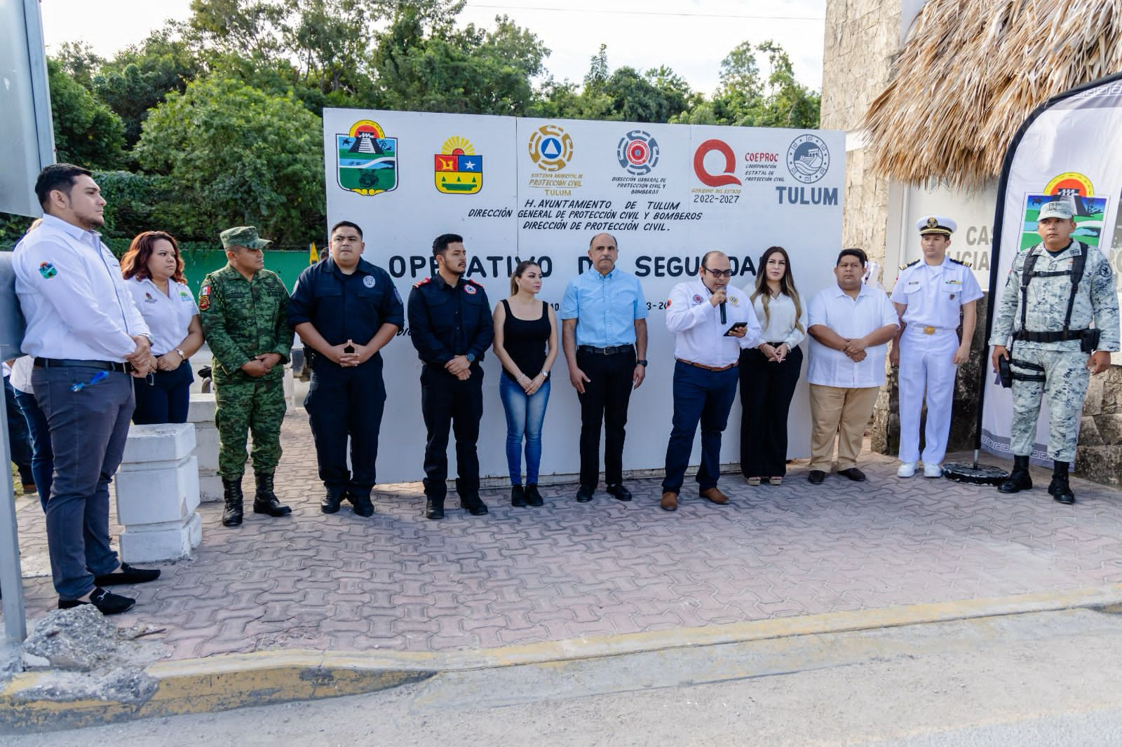 Tulum pone en marcha el Operativo de Seguridad Guadalupe Reyes 2023-2024