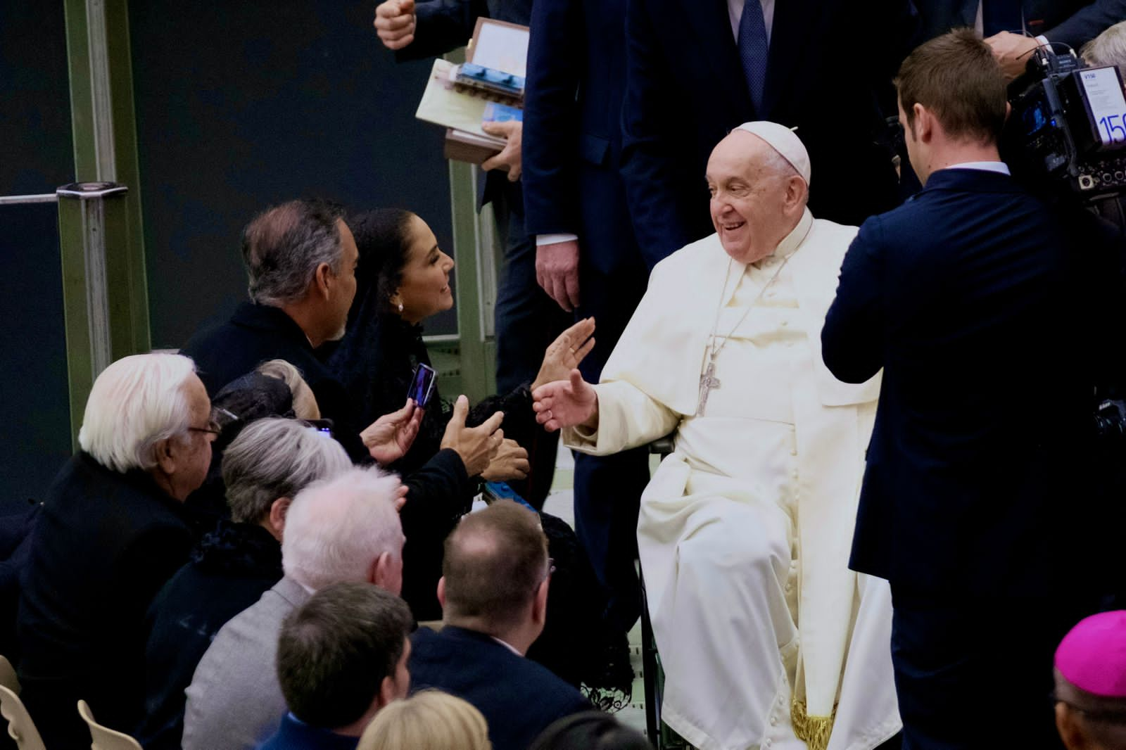 Sostiene la gobernadora Mara Lezama encuentro con el Papa Francisco