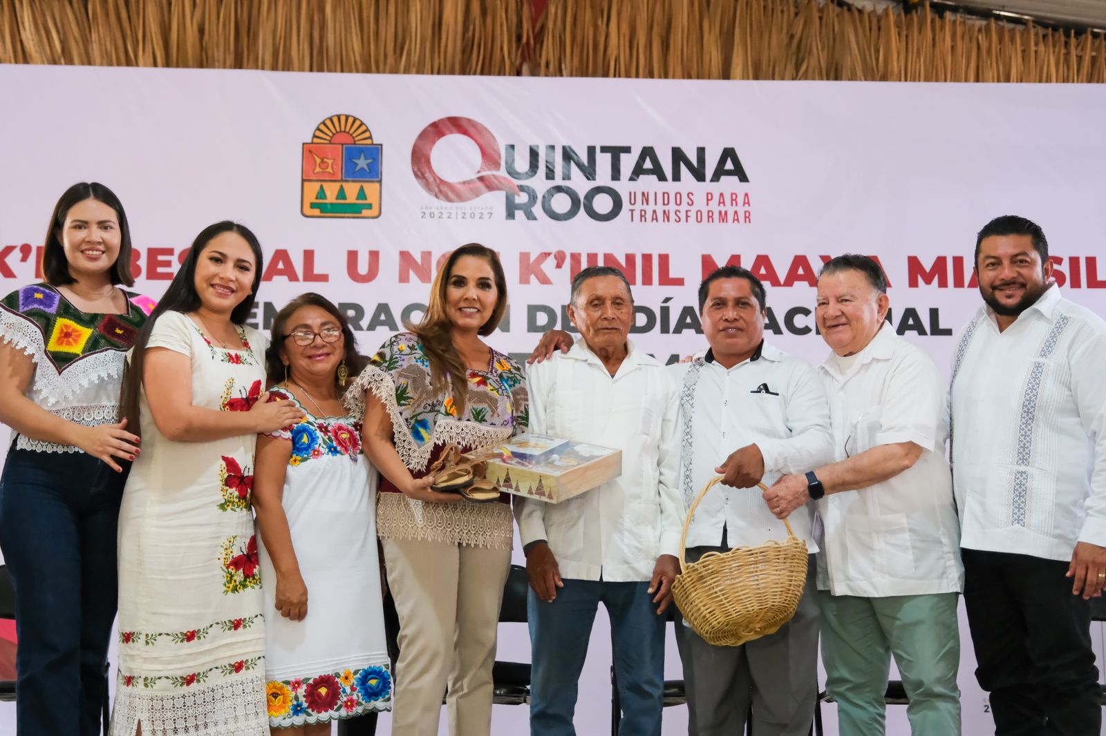 Reconoce Mara Lezama labor de dignatarias y dignatarios mayas por mantener vivas las tradiciones y la cultura