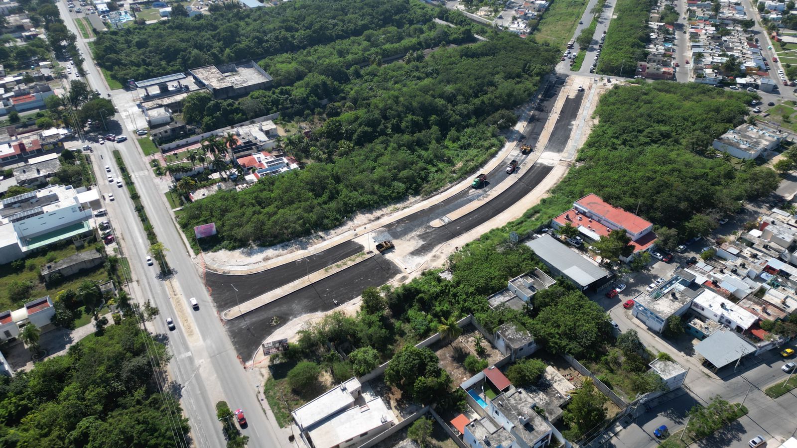 Anuncia Mara Lezama la pronta apertura de la prolongación de la Av. Maxuxac totalmente nueva