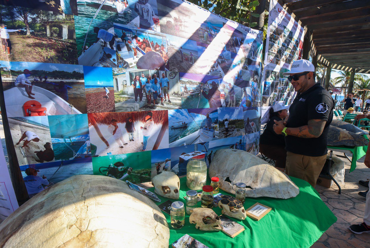 Conmemoran el 26 Aniversario de la creación del Parque Nacional "Arrecife de Puerto Morelos"