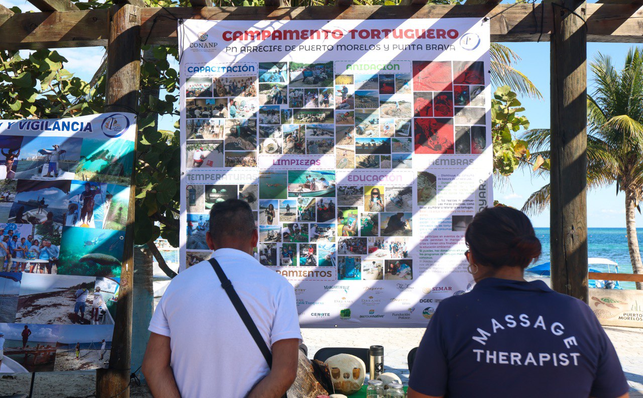 Conmemoran el 26 Aniversario de la creación del Parque Nacional "Arrecife de Puerto Morelos"