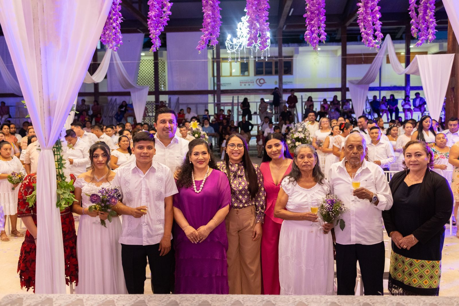 DÍA DEL AMOR Y LA AMISTAD: 38 parejas se dan el “sí” en Felipe Carrillo Puerto