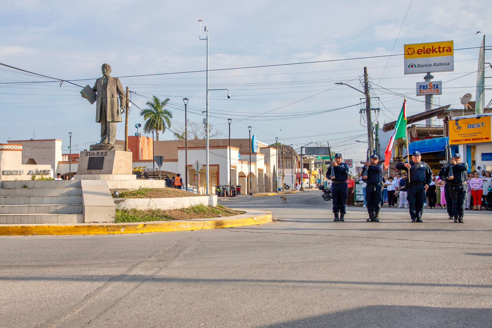 Conmemoran natalicio de Benito Juárez en Felipe Carrillo Puerto