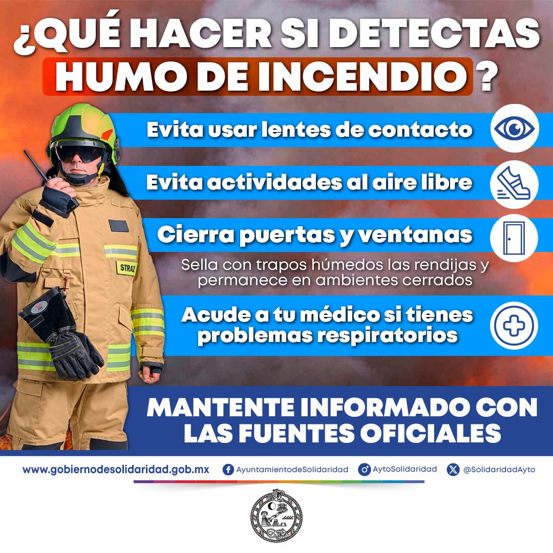 Extreme precauciones en temporada de incendios