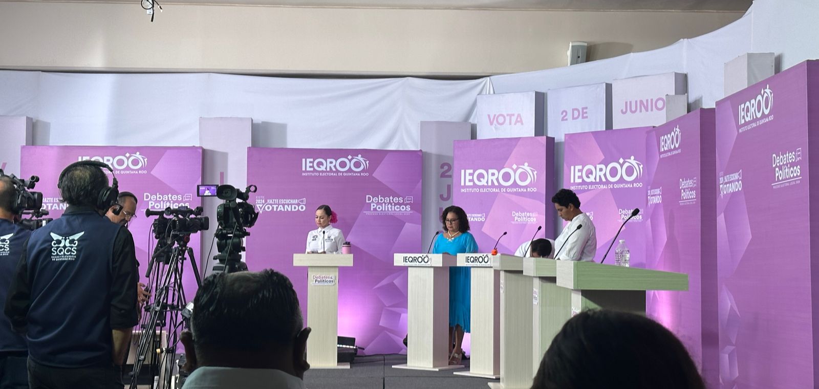 Edith Encalada se fortalece en el Debate Político del IEQROO con propuestas contundentes para el D4 de Quintana Roo