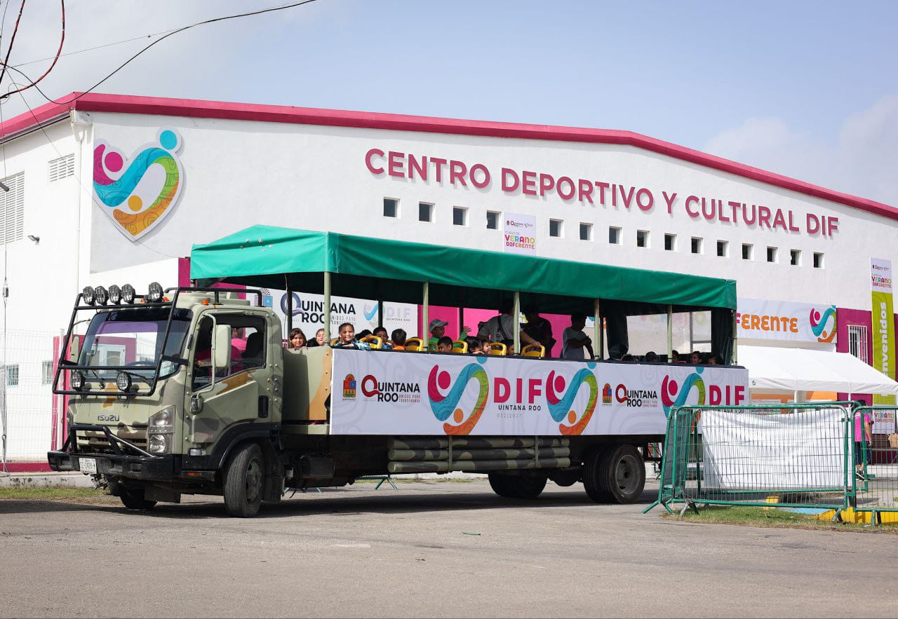 DIF Quintana Roo promueve la participación y sana convivencia de la niñez y adolescencia a través de su curso “Un verano DIFerente”