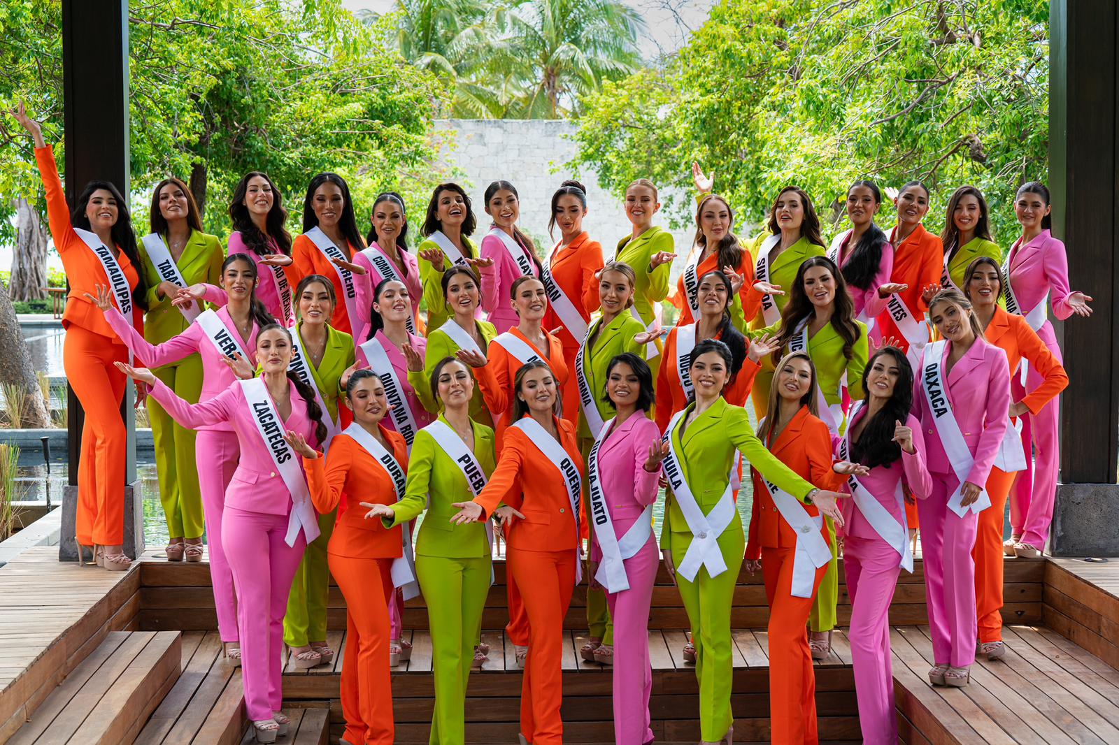 Presentan en NIZUC Resort & Spa a las finalistas del Miss Universe México 2024