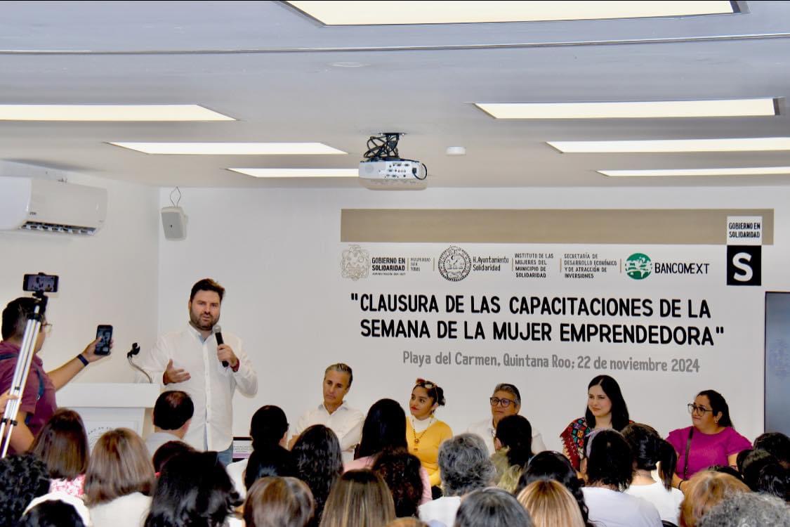 El gobierno de Solidaridad ofrece a mujeres emprendedoras oportunidad de iniciar sus propios negocios