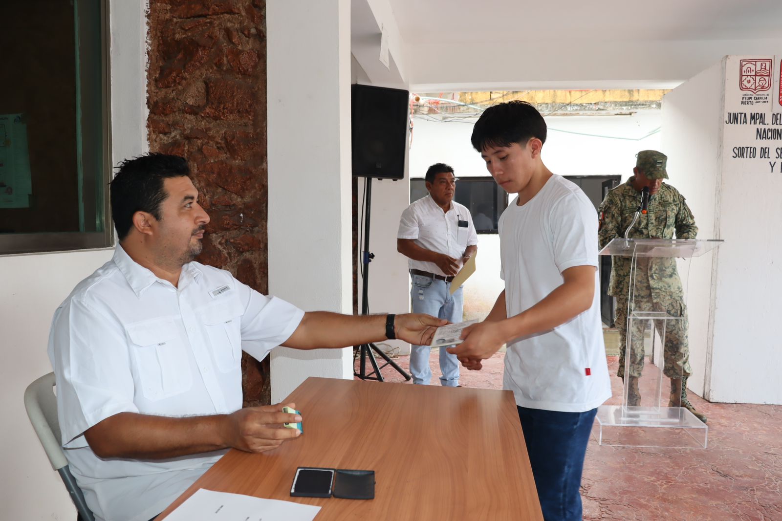 Felipe Carrillo Puerto sede del sorteo del servicio militar nacional, clase 2006