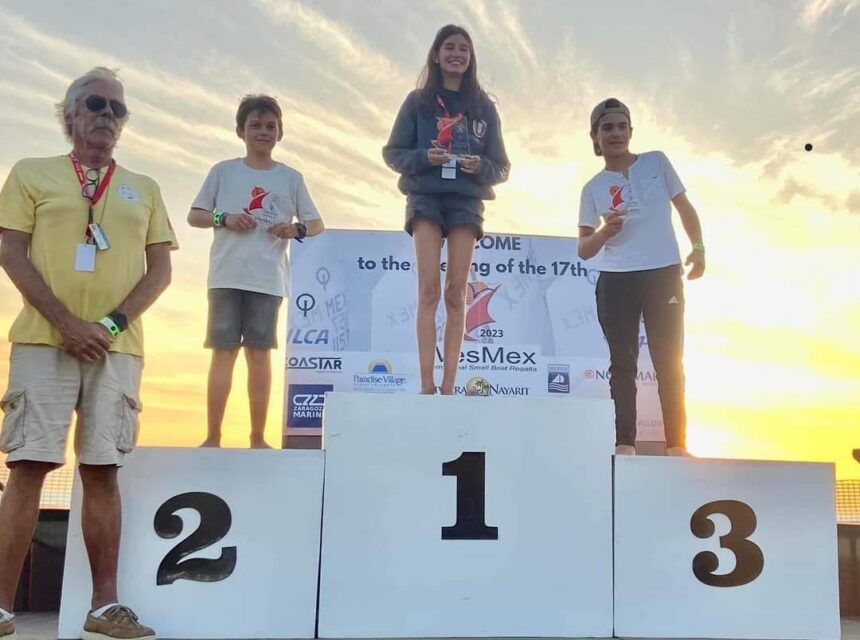 Gran actuación de los veleristas quintanarroenses en la regata Wesmex en Riviera Nayarit