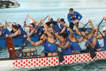 El equipo de Bote Dragón de Puerto Aventuras listo para competir en el Panamericano en Panamá