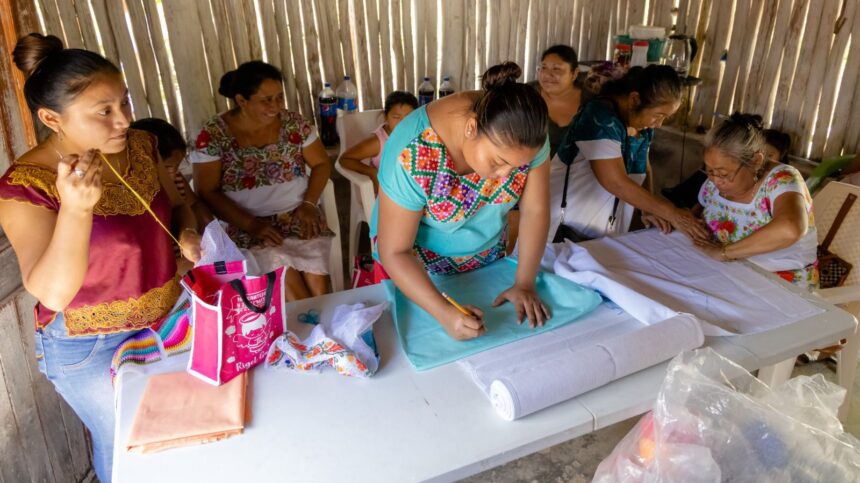 Tulum: Empoderan a mujeres artesanas de Chanchen 1 y Hondzonot