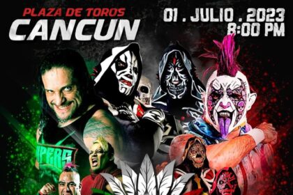 Psycho Clow y La Parka Negra pondrán a temblar la Plaza de Toros Cancún