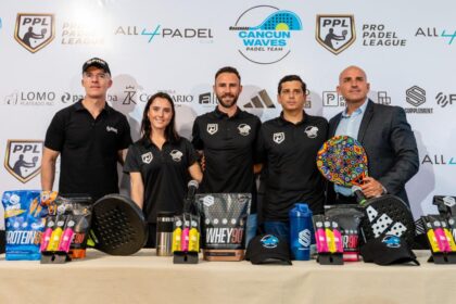 Cancún Waves, representará a México en la primera liga profesional de pádel en Norteamérica