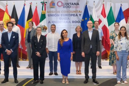 Gobierno de Quintana Roo muestra proyección del Estado a Unión Europea y Suiza