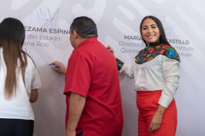 Mary Hernández respalda Acuerdo Nacional suscrito por Mara Lezama en favor de las mujeres