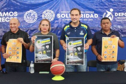 Presentan torneo internacional de básquetbol para los festejos del 30 aniversario del Municipio de Solidaridad