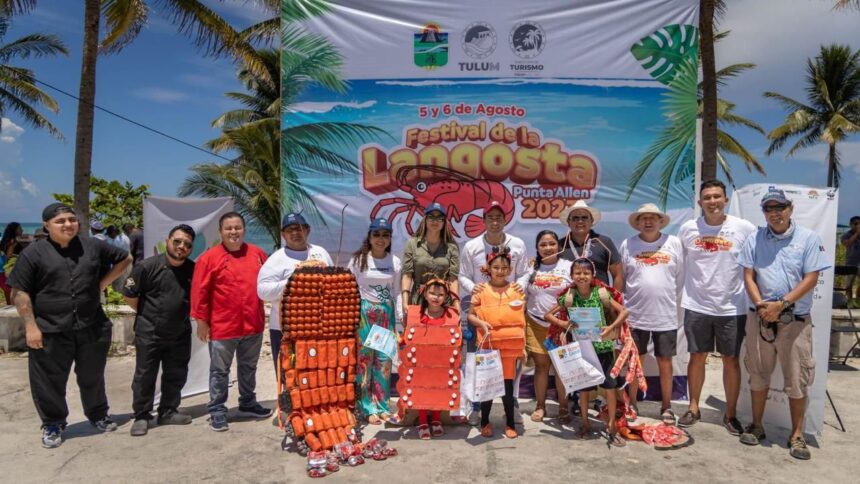 Exitoso Festival de la Langosta en Punta Allen