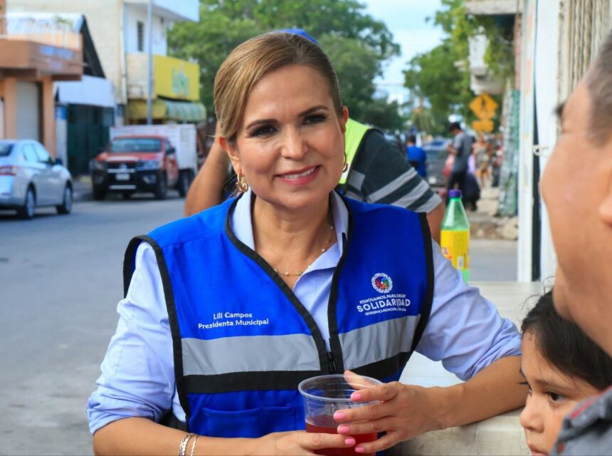 Lili Campos visitó a vecinos de la colonia 28 de Julio