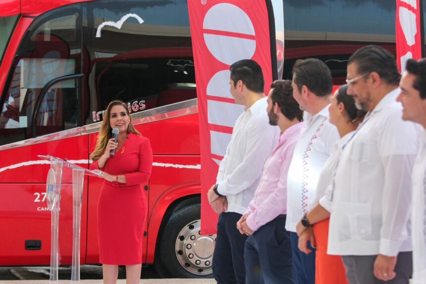 Mara Lezama destaca inversión privada en movilidad para ciudadanos y turistas