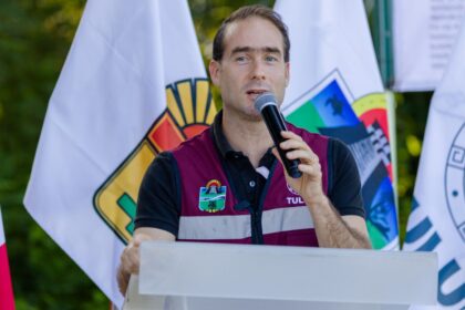 Diego Castañón activa ampliación de agua potable en Cobá