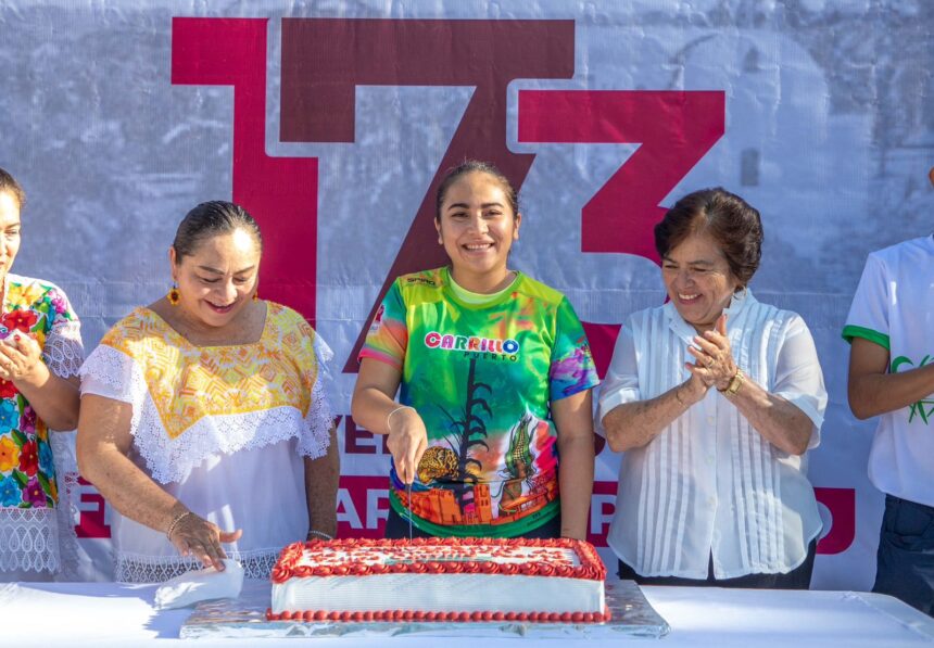 Con ofrenda floral conmemoran 173 años de la Fundación de Chan Santa Cruz -X báalam naaj