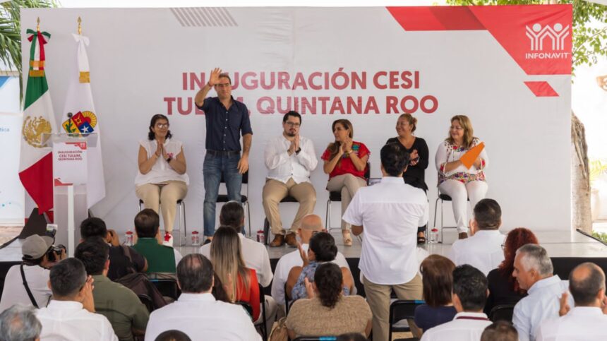 Diego Castañón celebra apertura del primer Centro de Servicio INFONAVIT en Tulum