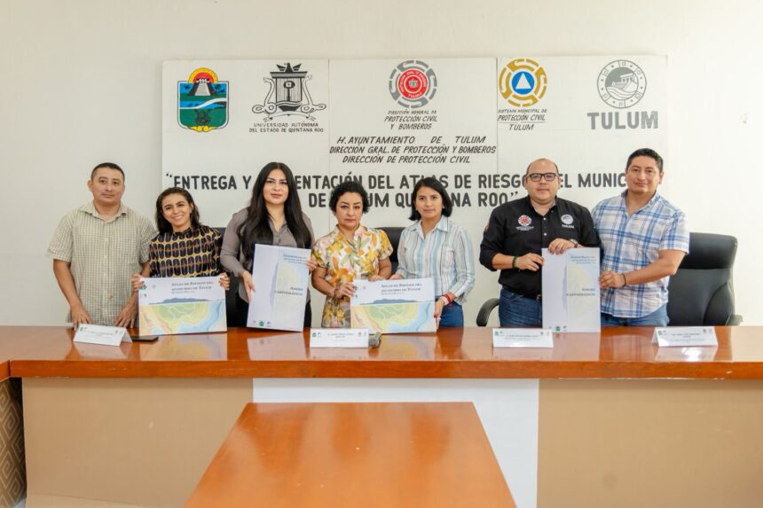 Formalizan presentación del Atlas de Riesgo 2023 en Tulum