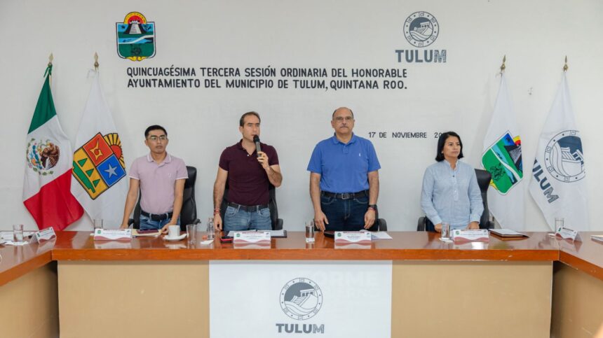 Ayuntamiento de Tulum aprueba Ley de Ingresos para Ejercicio Fiscal 2024