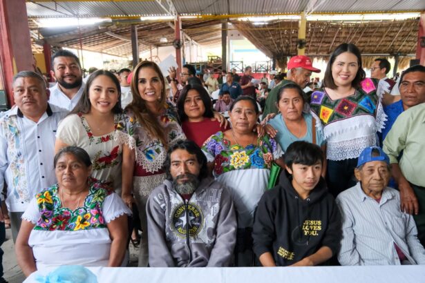 Reconoce Mara Lezama labor de dignatarias y dignatarios mayas por mantener vivas las tradiciones y la cultura