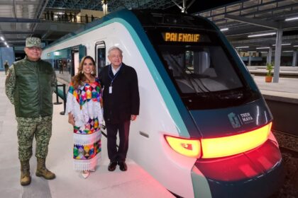 Morena Quintana Roo celebra promesa cumplida de AMLO con la inauguración de la ruta Cancún-Palenque-Cancún del Tren Maya