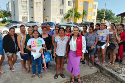 Lorena Martínez trabaja de manera incansable en territorio