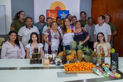 Se reúne Mara Lezama con productores que participan en misión comercial para la exportación de productos del campo quintanarroense