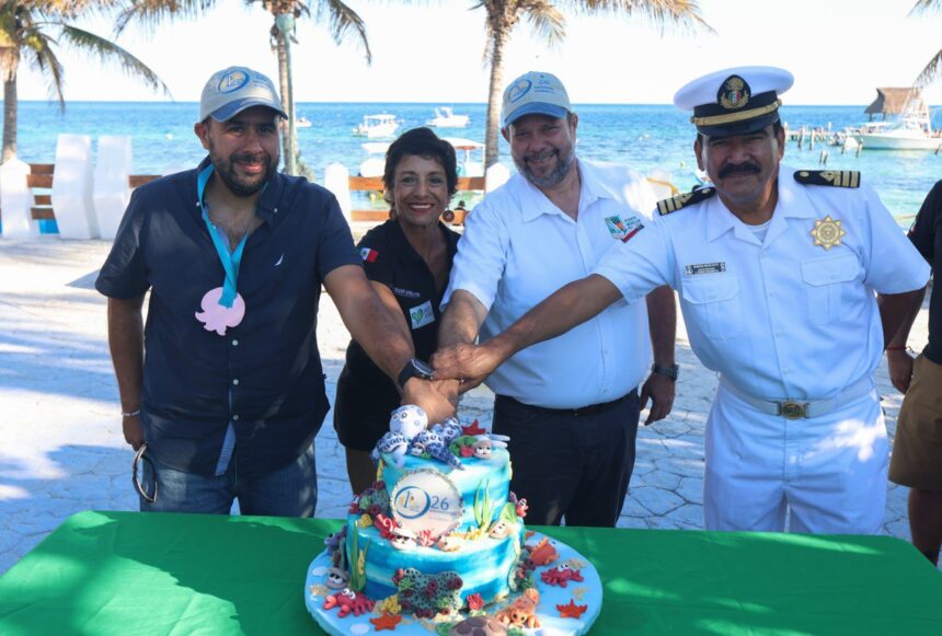 Conmemoran el 26 Aniversario de la creación del Parque Nacional "Arrecife de Puerto Morelos"