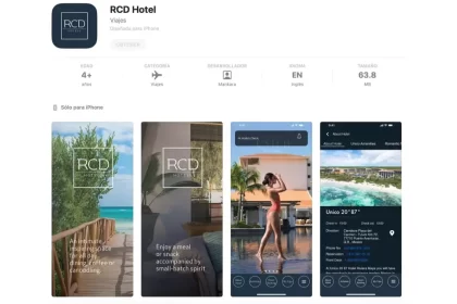 Pre Check-in simplificado y reservas personalizadas en RCD Hotels Una de las características destacadas de la aplicación es el pre check-in simplificado, que agiliza el proceso de registro al permitir a los huéspedes realizar el check-in de manera anticipada, minimizando el tiempo en la recepción. Además, la aplicación ofrece la posibilidad de realizar reservas personalizadas, permitiendo a los viajeros planificar y reservar tratamientos en el spa, cenas en los restaurantes y otras experiencias, adaptando así su estancia a sus preferencias individuales.