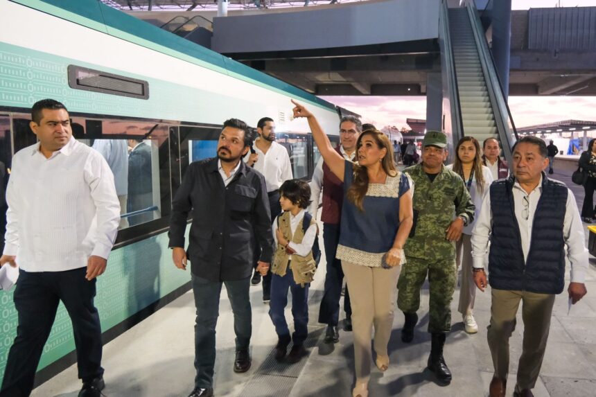 En Tren Maya, Mara Lezama y Zoé Robledo sostienen mesa de trabajo en temas de salud para Quintana Roo