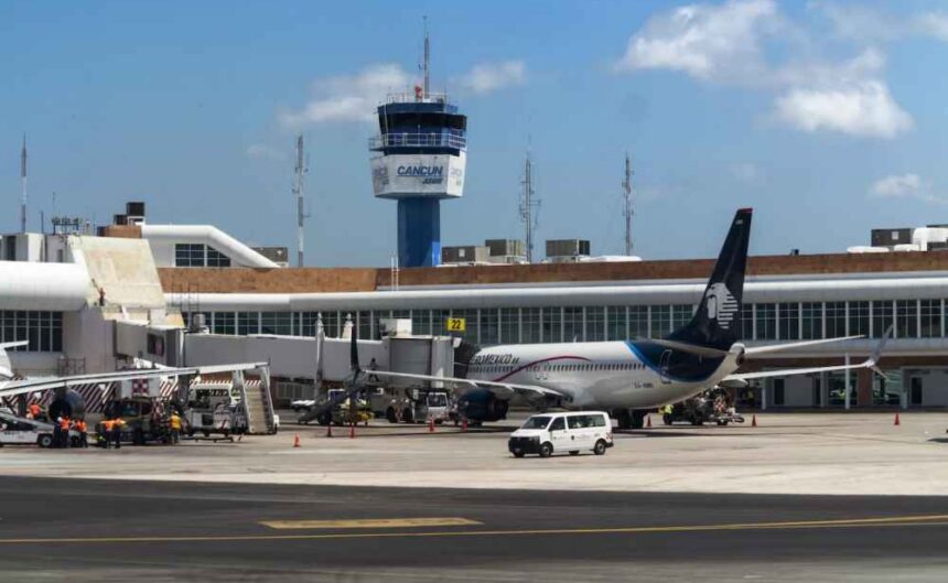 Aeropuerto de Cancún reporta crecimiento de 2.7% en tráfico de pasajeros respecto a 2023