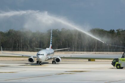 Aeropuerto de Tulum recibe por primera vez vuelos internacionales