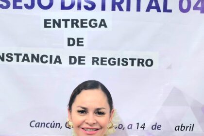 Edith Encalada es candidata del PRD para Diputada por D4 de Quintana Roo