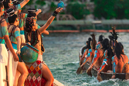 Travesía Sagrada Maya 2024: Xcaret revive el viaje ancestral en honor a la diosa Ixchel