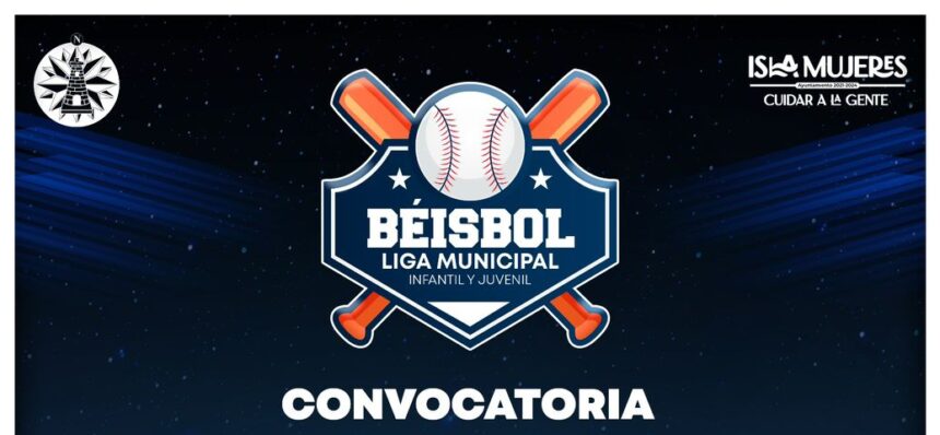 Abren convocatoría para Liga de Beisbol Municipal infantil y juvenil en Isla Mujeres